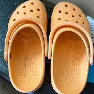 Kids Orange Clogs